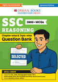 SSC Reasoning 15 Years Question Bank | 3900+ MCQs | Chapter-wise & Topic-wise | 2011–2025 | For 2026 Exam | Oswaal Books
