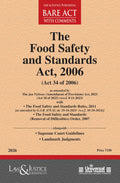 Food Safety and Standards Act, 2006 | Law & Justice Publishing | EDITION 2026