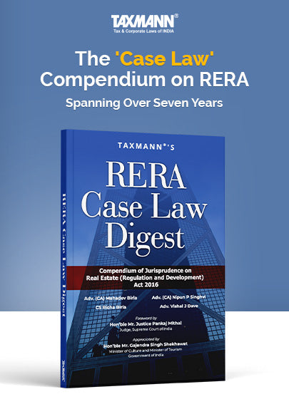 RERA Case Law Digest | Mahadev Birla | Taxmann