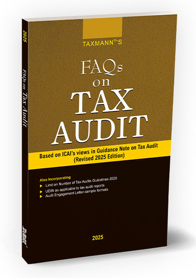FAQs on Tax Audit – Based on ICAI's Views in Guidance Note on Tax Audit [Revised 2025 Edition] | Taxmann - GenZbookcompany