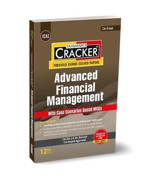 Advanced Financial Management (AFM) | CRACKER | CA FINAL - GenZbookcompany