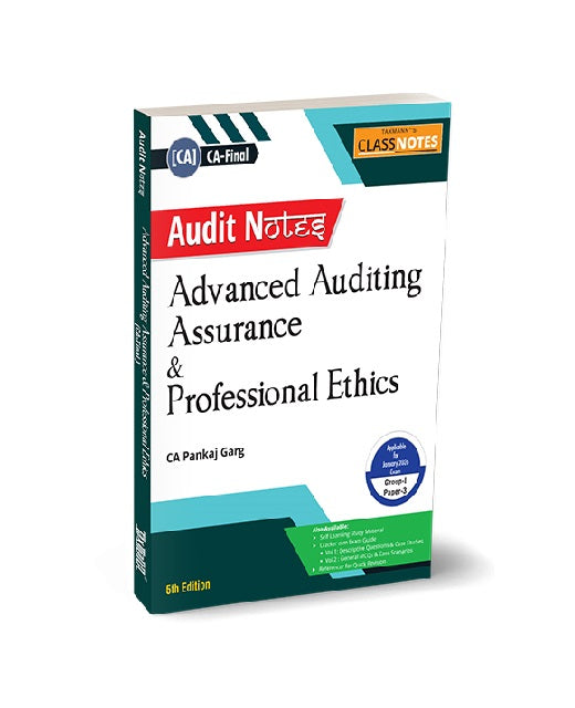 Audit Notes | Advanced Auditing Assurance & Professional Ethics | Audit | CLASS NOTES - GenZbookcompany