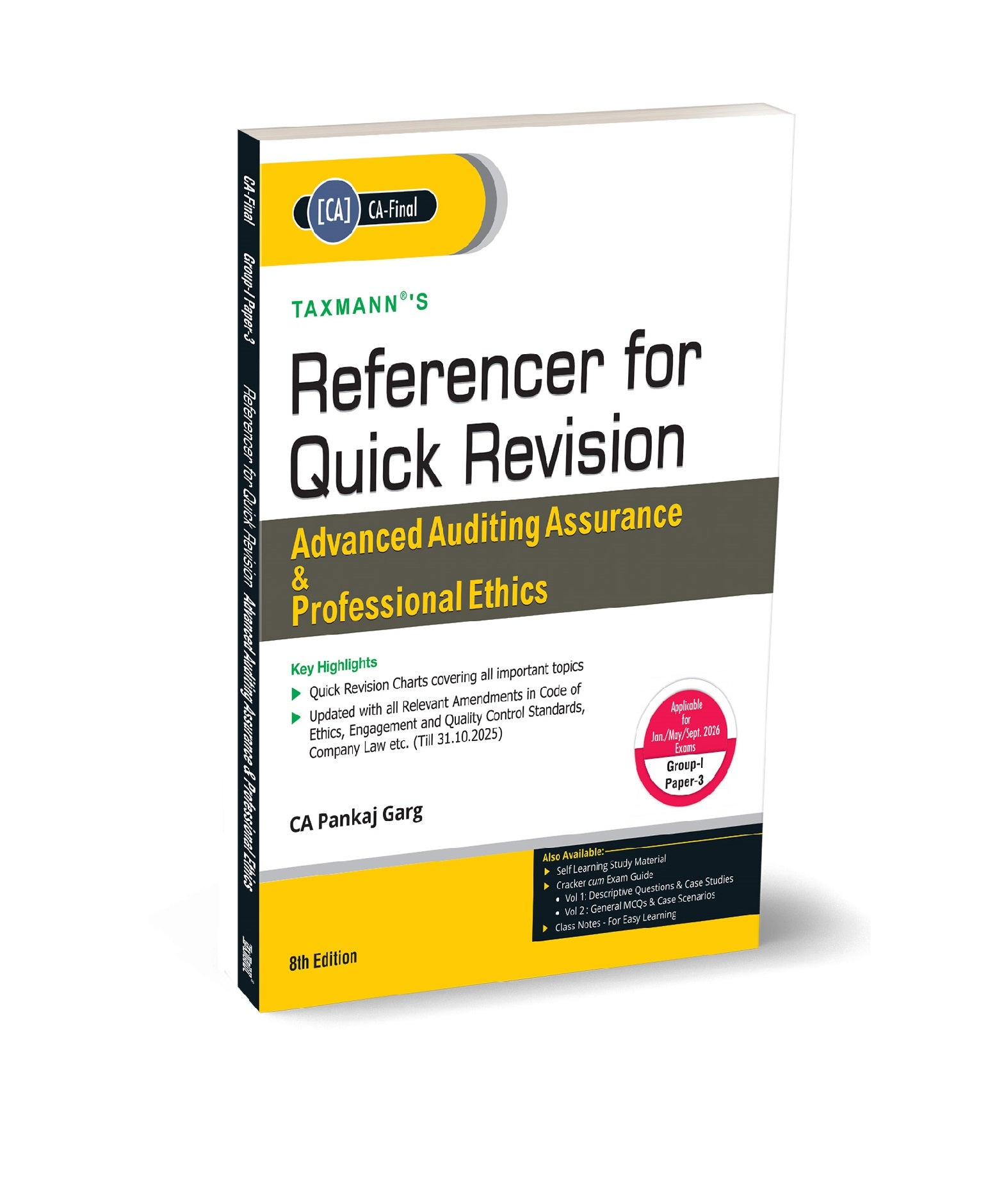 Referencer for Quick Revision | Advanced Auditing Assurance & Professional Ethics (Audit) - GenZbookcompany