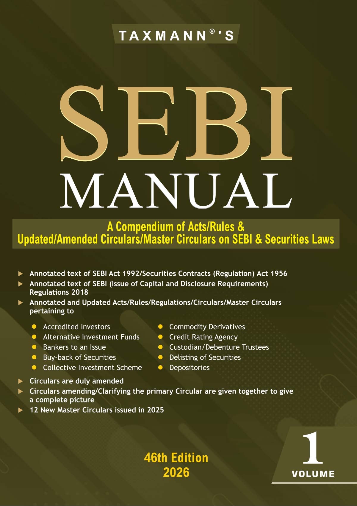 SEBI Manual | Taxmann | Edition 2026
