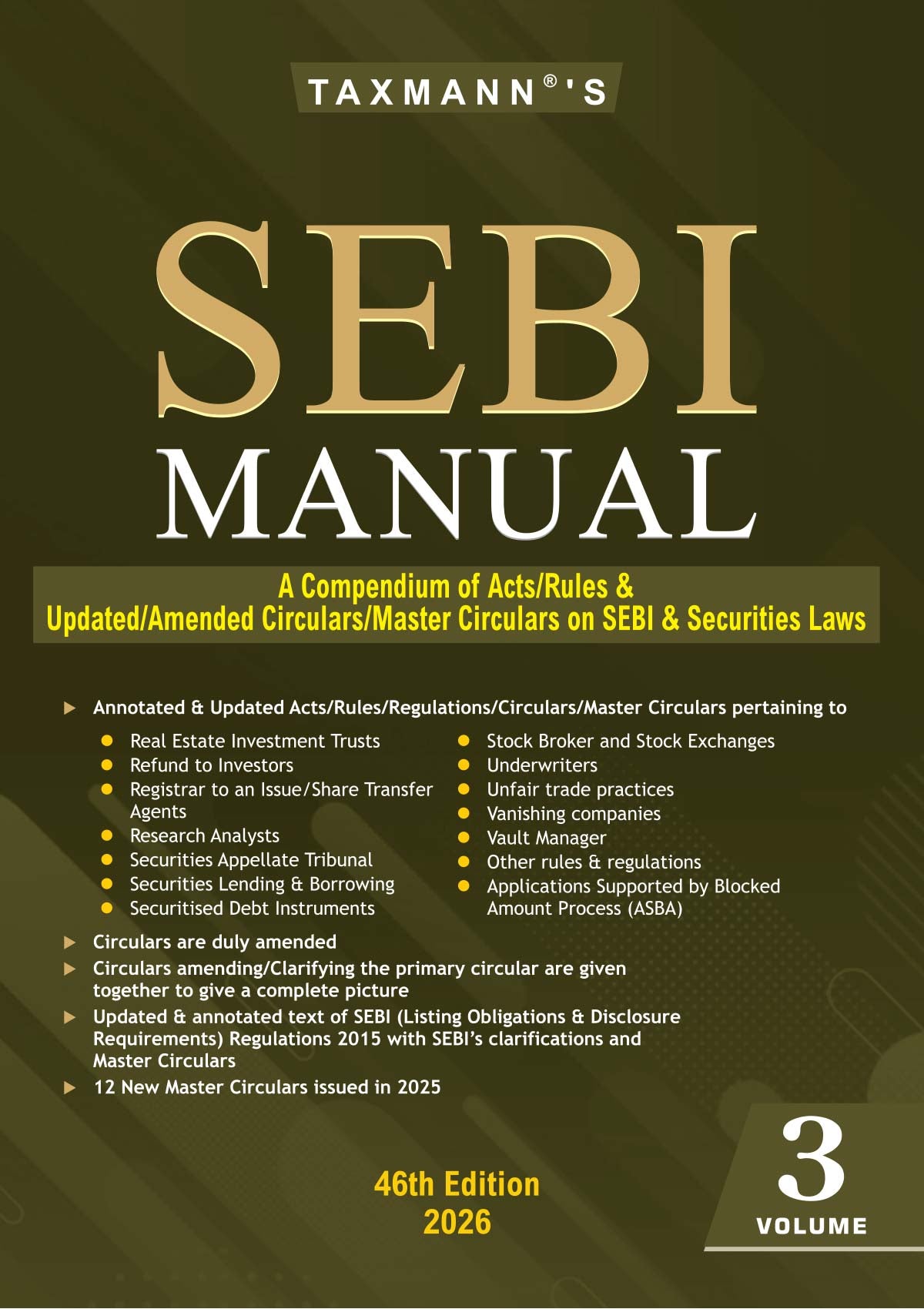 SEBI Manual | Taxmann | Edition 2026