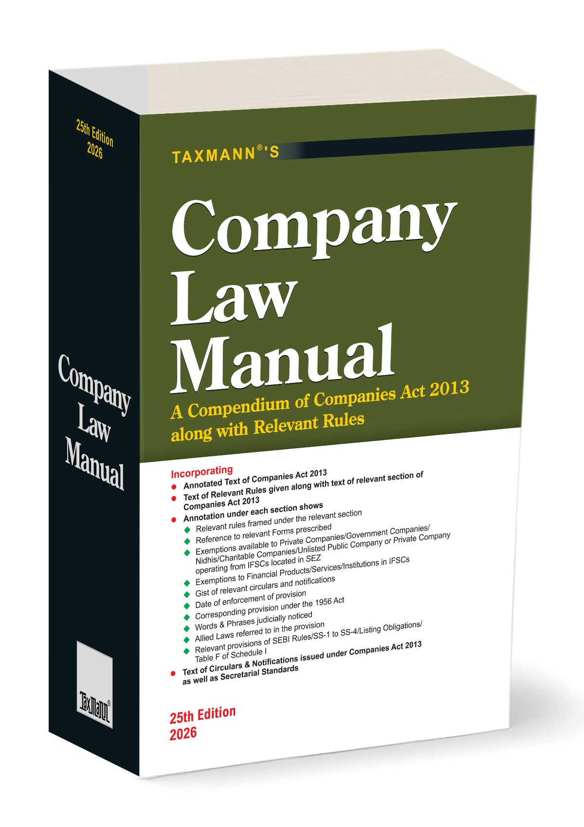 Company Law Manual | Taxmann - GenZbookcompany