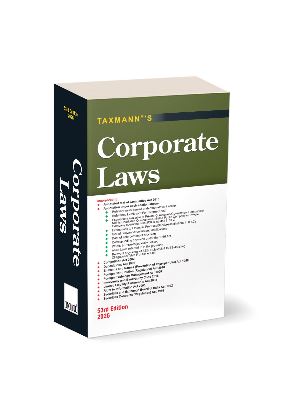 Corporate Laws – POCKET | Taxmann - GenZbookcompany
