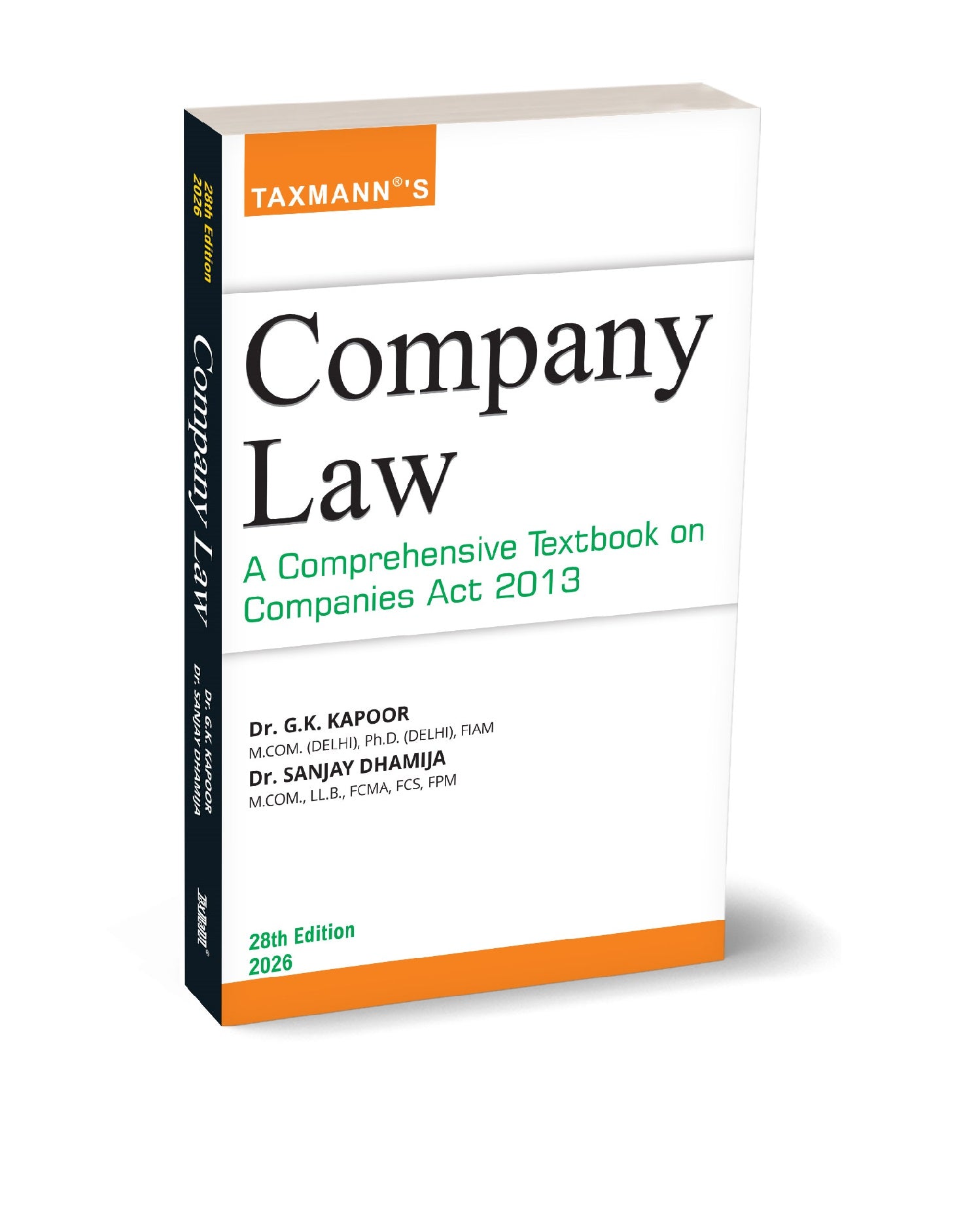 Company Law | CA FOUNDATION | TAXMANN | 2026 EDITION - GenZbookcompany
