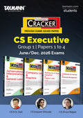 CRACKER COMBO for CS Executive—Group 1 | Papers 1 to 4 by N.S. Zad et al. | June/Dec. 2026 Exams | Taxmann