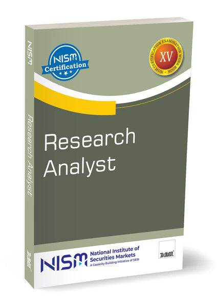 Research Analyst | National Institute of Securities Markets (NISM) & NISM | Taxmann | Edition 2026