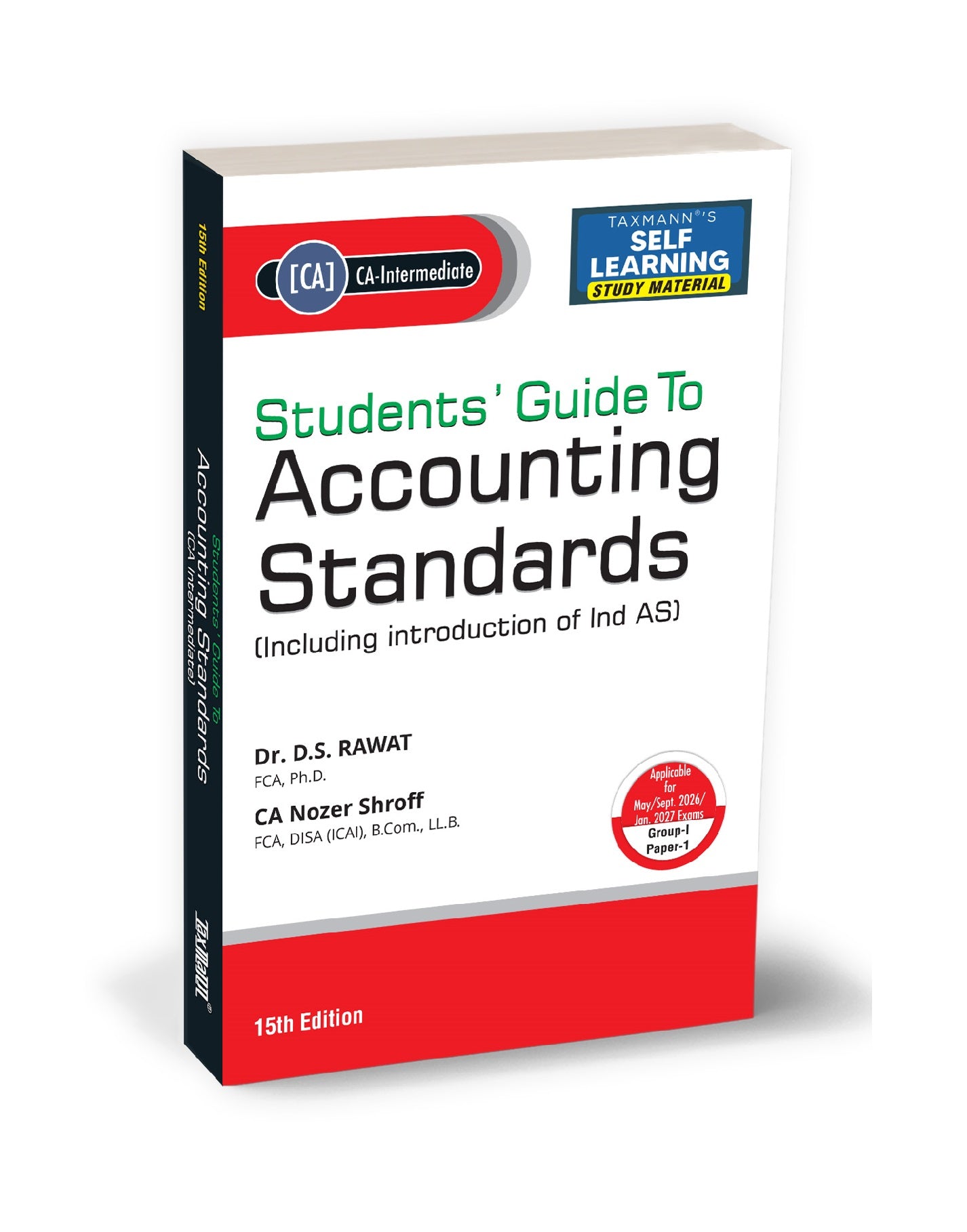 Students' Guide to Accounting Standards (Adv. Accounts) | Study Material | CA INTERMEDIATE | 2026 - GenZbookcompany