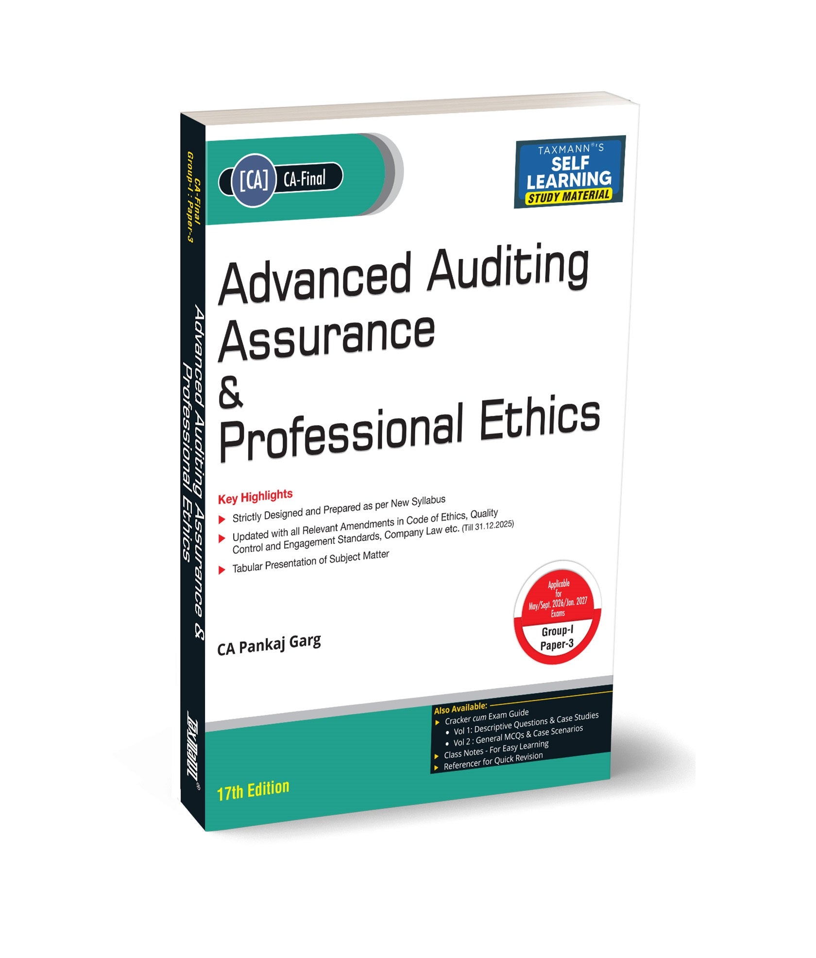 Advanced Auditing Assurance & Professional Ethics (Audit) | Study Material | 2026 - GenZbookcompany