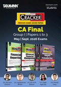 CA Final – Group I | Papers 1 to 3 | CRACKER Combo by Parveen Sharma et al. | May/Sept. 2026 Exams