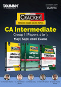 CRACKER Combo for CA Inter—Group I | Papers 1 to 3 | Parveen Sharma & Kapileshwar Bhalla | Taxmann | Edition 2026