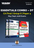 CA Final – Group II | Paper 4 | ESSENTIALS Combo for Direct Tax by Ravi Chhawchharia | May/Sept. 2026 Exams