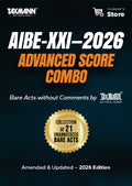 AIBE-XXI 2026—ADVANCED SCORE COMBO – Set of 21 Bare Acts without Comments | Taxmann