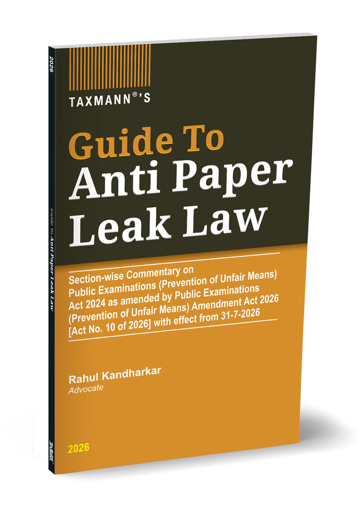 Guide to Anti Paper Leak Law | Rahul Kandharkar | Taxmann | August 2026 Edition