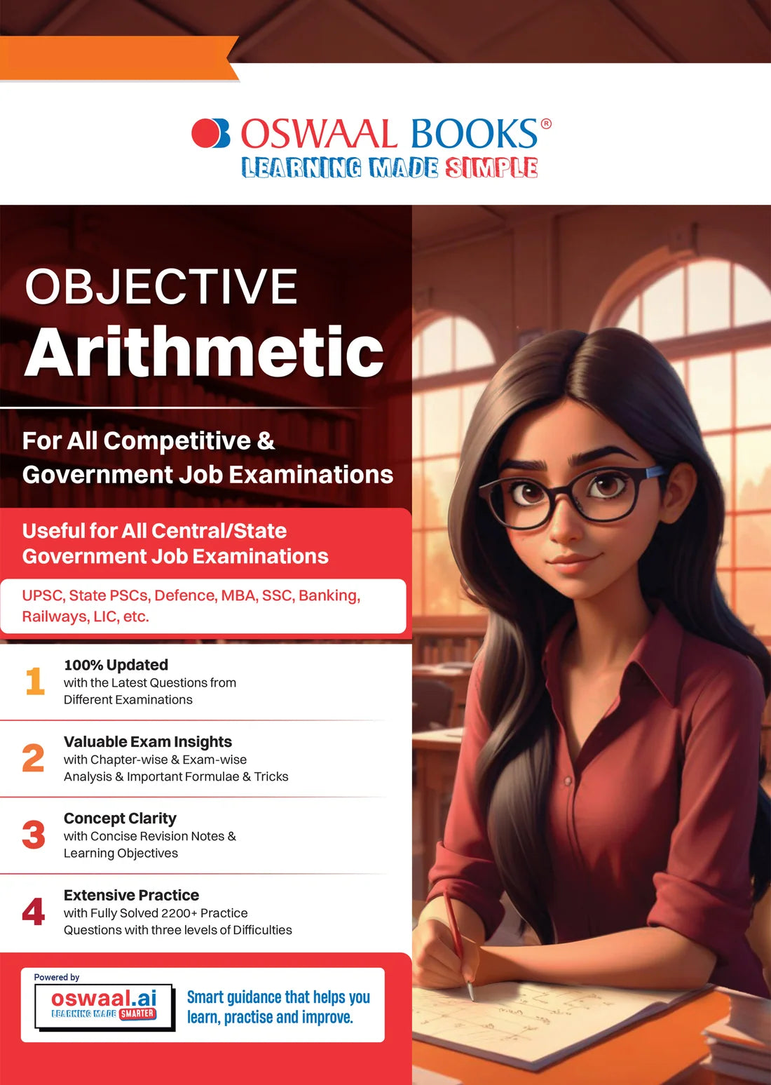 Oswaal Objective Arithmetic for All Competitive Exams | Oswaal Books