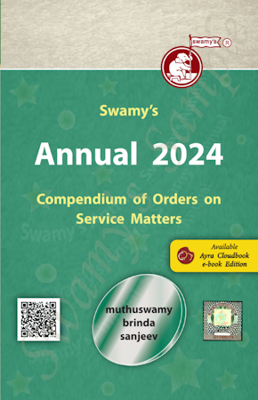 SWAMYS ANNUAL 2024 (COMPENDIUM) | Muthuswamy & Brinda, Sanjeev | 2026 Edition