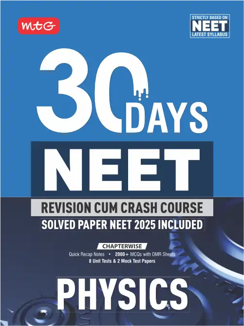 30 Days Crash Course Physics for NEET 2026 Exam MTG