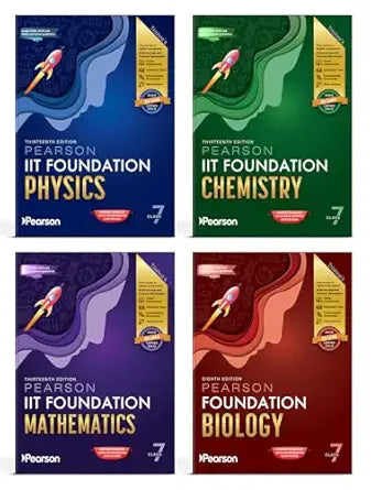 Pearson IIT Foundation' 26 Class 7 Physics Chemistry Mathematics Biology | NEET, NTSE & Olympiad Exams | PEARSON 2026