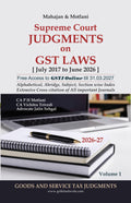 Supreme Court Judgments On GST Law | CA. P.H. Motlani, CA. Vichitra Trivedi And Adv. Jatin Sehgal | Goods And Services Tax Judgment | Edition 2026 - 27
