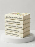 Q&A Series: Code of Civil Procedure, Indian Evidence Act and Code of Criminal Procedure, Indian Penal Code, Constitutional Law [Set of 5 Books] | Samarth Agrawal, Shreya Bhargava