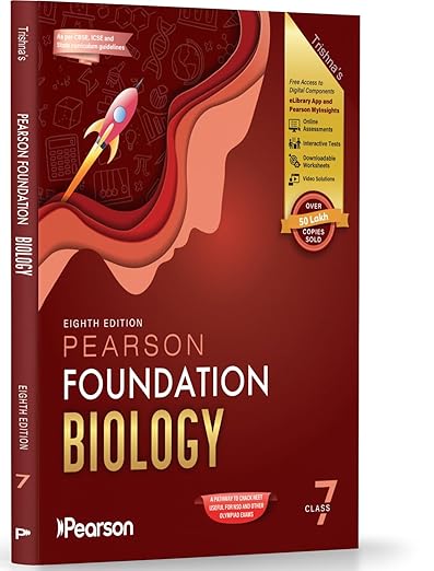 Pearson'26 Foundation Biology Class 7 | For JEE, NTSE & Olympiad Exams | NEET Practice Questions | PEARSON 2026
