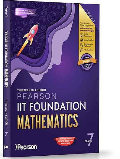Pearson'26 IIT Foundation Class 7 Math | For JEE, NTSE & Olympiad Exams |JEE Practice Questions | PEARSON 2026