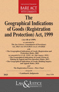 Geographical Indications of Goods (Registration and Protection) Act, 1999 | Law & Justice Publishing | EDITION 2026
