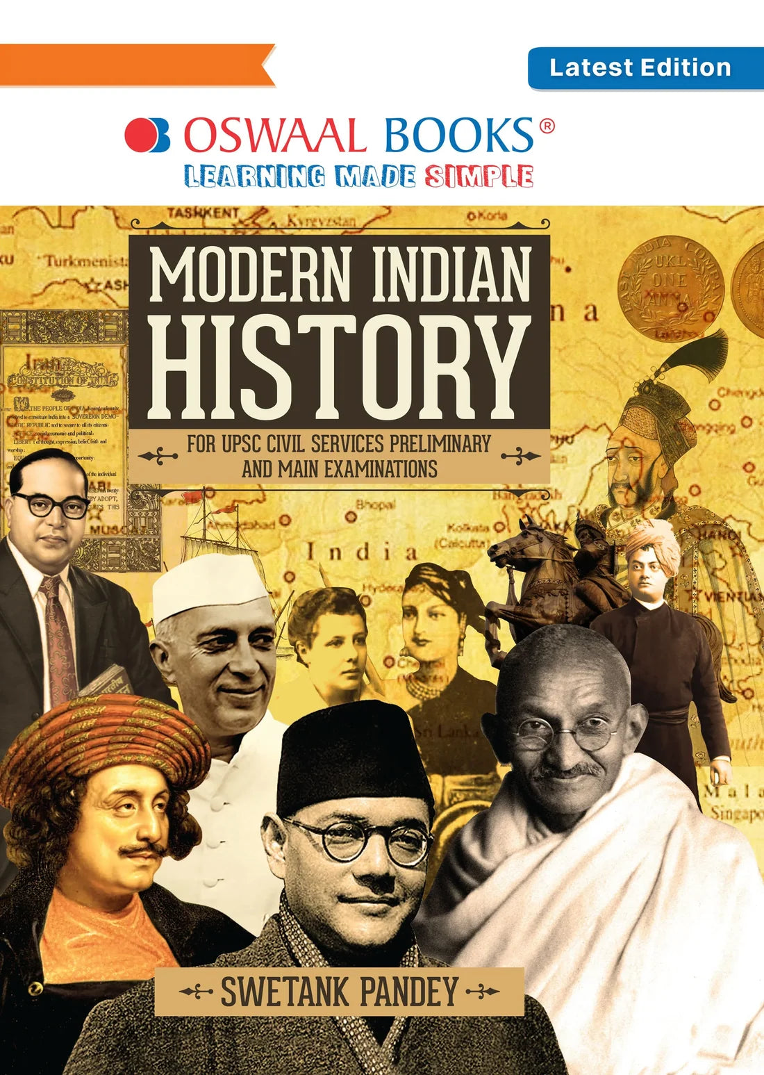 Modern Indian History for UPSC Civil Services Preliminary and Main Examinations | Oswaal Editorial Board | Oswaal Books | 2026