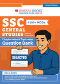 SSC General Studies 15 Years Question Bank | 4100+ MCQs | Chapter-wise & Topic-wise | 2011–2025 | For 2026 Exam | Oswaal Books