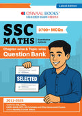 SSC Maths 15 Years Question Bank | 3700+ MCQs | Chapter-wise & Topic-wise | 2011–2025 | For 2026 Exam | Oswaal Books