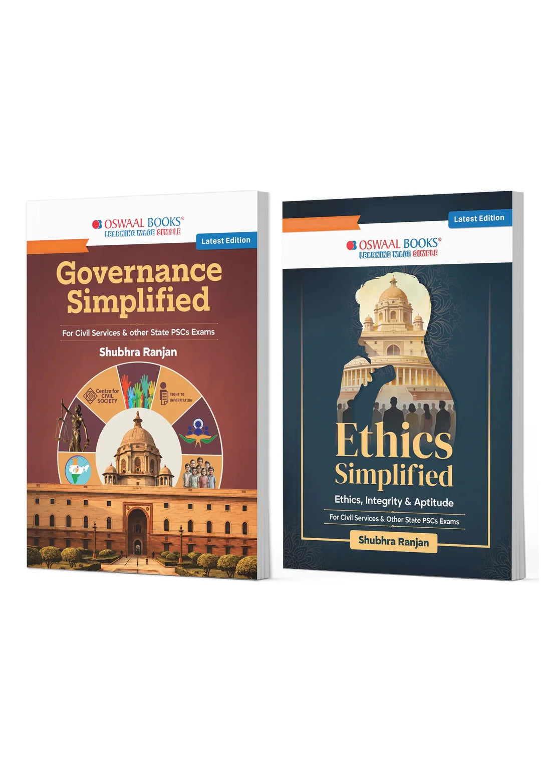UPSC GS Paper II & IV Complete Bundle 2026 | Governance Simplified + Ethics, Integrity & Aptitude | PYQ-Based | By Shubhra Ranjan | Oswaal Books