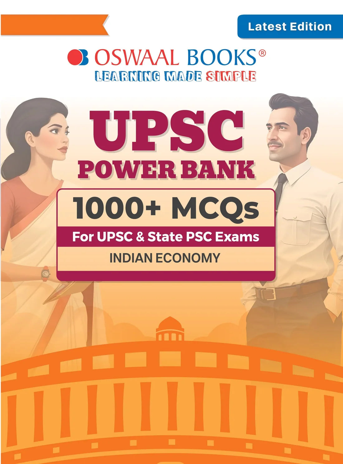 UPSC Power Bank: 1000+ MCQs for UPSC and State PSCs Exams Indian Economy | Oswaal Books