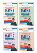 Abhinay Maths Selection Book Vol.1–4 | Bilingual Workbook Set of 4 | SSC & Government Exams | Oswaal Books