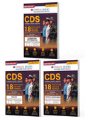 CDS Mathematics, English & General Knowledge 18 Previous Years' Solved Papers (Set of 3) | 2018–2026 | For 2027 Exam | Oswaal Books