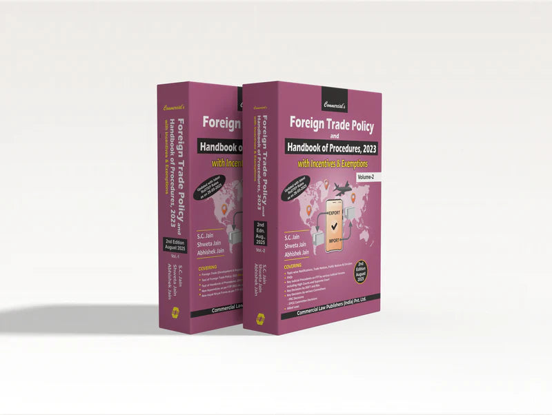 Foreign Trade Policy and Handbook of Procedures 2023 | S C Jain & Shweta Jain & Abhishek Jain | Edition 2025 - GenZbookcompany