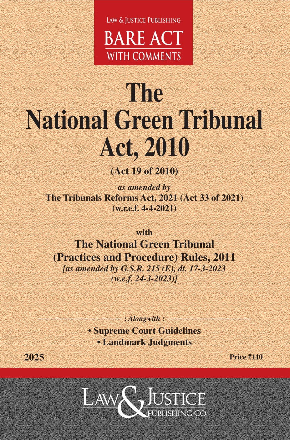 National Green Tribunal Act, 2010 | Law & Justice Publishing | EDITION 2026