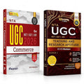 Pearson 2026 UGC NET Paper 1 Teaching & Research Aptitude by KVS Madaan | NET/SET/JRF|+ UGC net Paper 2 Commerce 6E (Set of 2)