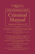 Criminal Manual - New Criminal Laws (Pocket Size) | (Containing Bharatiya Nyaya Sanhita, 2023 (Act 45 of 2023), Bharatiya Nagarik Suraksha Sanhita, 2023 (Act 46 of 2023), Bharatiya Sakshya Adhiniyam, 2023 | Law & Justice Publishing | Edition 2026