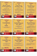 Universal 9 BARE ACTS COMBO 2026 latest edition (BNS, BNSS, BSA, CONSTITUTION, CPC, LIMITATION, CONTRACT, TRANSFER PROPERTY, SPECIFIC RELIEF | universal | Edition 2026