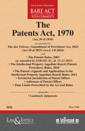 Patents Act, 1970 | Law & Justice Publishing | EDITION 2026