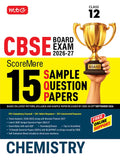 CBSE ScoreMore 15 Sample Question Papers Class 12 Chemistry Book For 2027 Board Exam | MTG | 2026-27