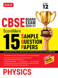 CBSE ScoreMore 15 Sample Question Papers Class 12 Physics Book For 2027 Board Exam | MTG | 2026-27