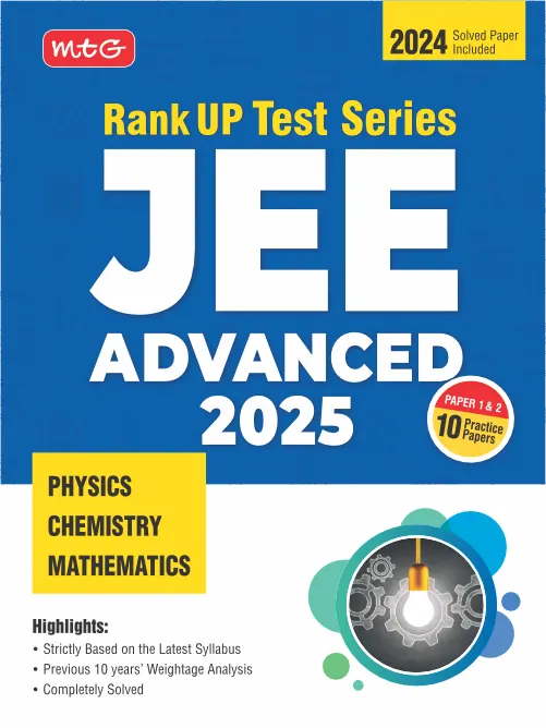 JEE Advanced Rank Up Test Series – Physics, Chemistry, Mathematics | MTG