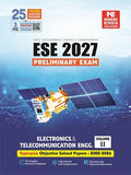ESE 2027: Preliminary Exam: Electronics and Telecommunication Engg. Objective Solved Paper Vol-2 | MADE EASY Publications | Edition 2026