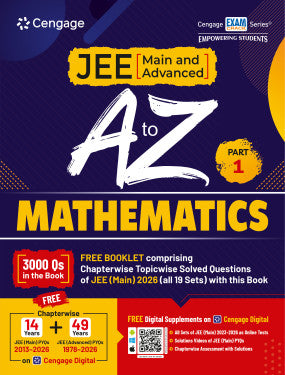 JEE (Main and Advanced) A to Z Mathematics: Part 1 | Cengage | Edition 2026