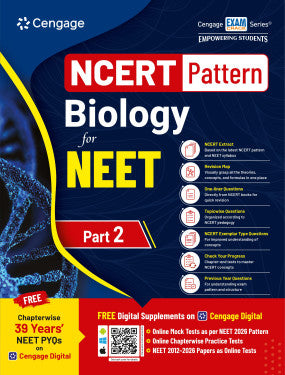 NCERT Pattern Biology for NEET: Part 2 | Cengage | Edition 2026