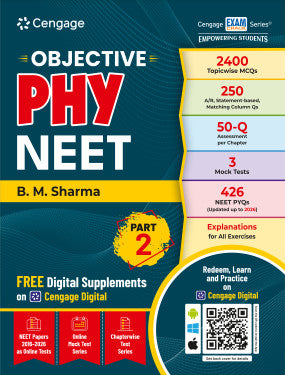 Objective Phy NEET: Part 2 | B. M. Sharma  | Cengage | Edition 2026